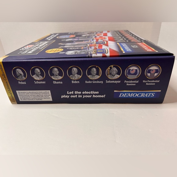 2020 Battle For The White House -Chess Set- New in Box w/Trump/Biden/Harris NIB - Picture 6 of 8
